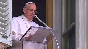 Papa Francesco Angelus Piazza San Pietro